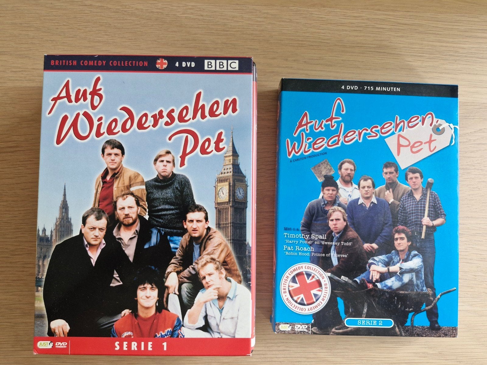 Auf Wiedersehen, Pet - Serie 1 & 2 (British Comedy), Alle leeftijden, Ophalen of Verzenden, Komedie, Gebruikt