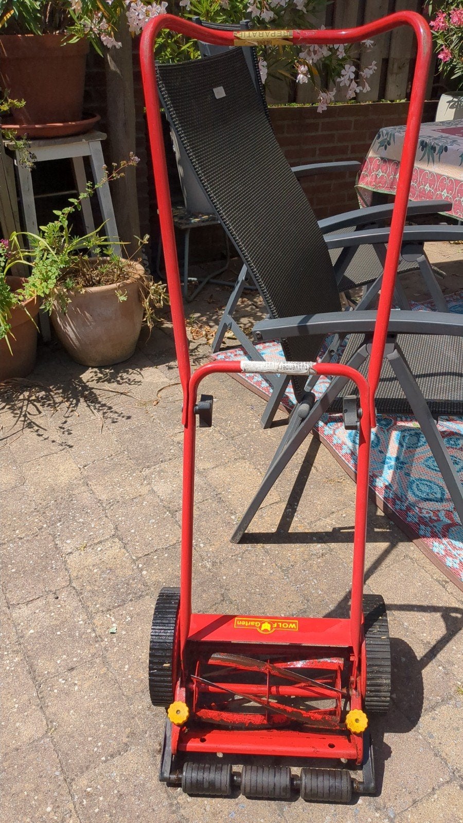 Wolf grasmaaier, Tuin en Terras, Grasmaaiers, Ophalen, Gebruikt