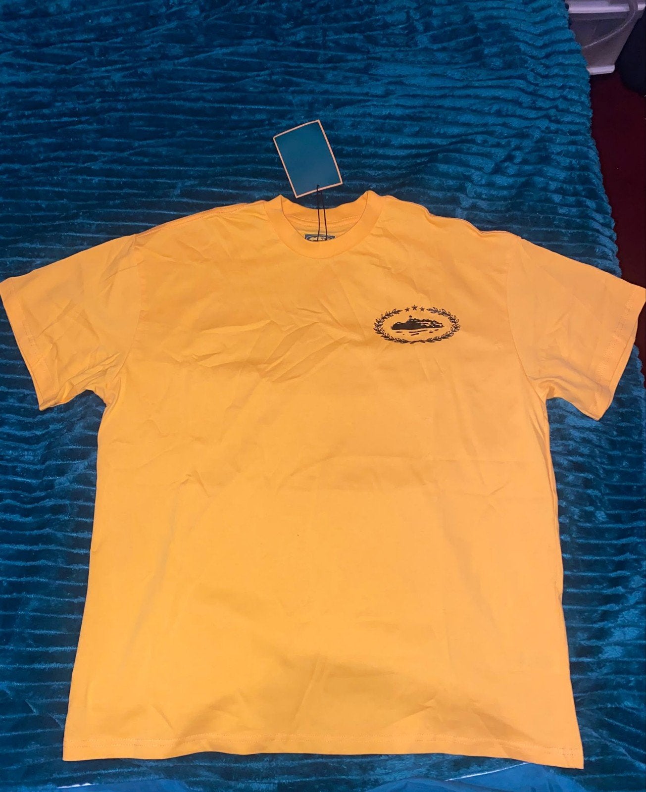 Corteiz T-shirt Geel Maat L Nieuw, Maat 52/54 (L), Geel, Nieuw, Ophalen of Verzenden