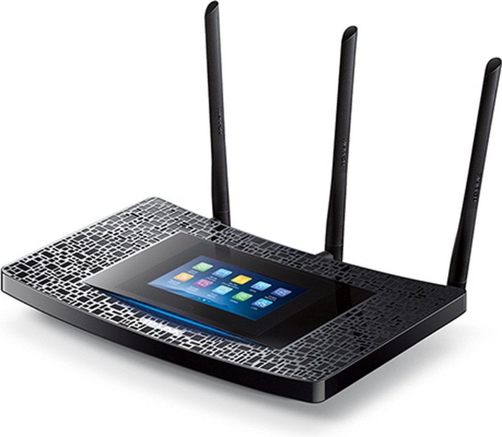 TP link wifi router met touch screen, Ophalen of Verzenden, Zo goed als nieuw, TP-Link