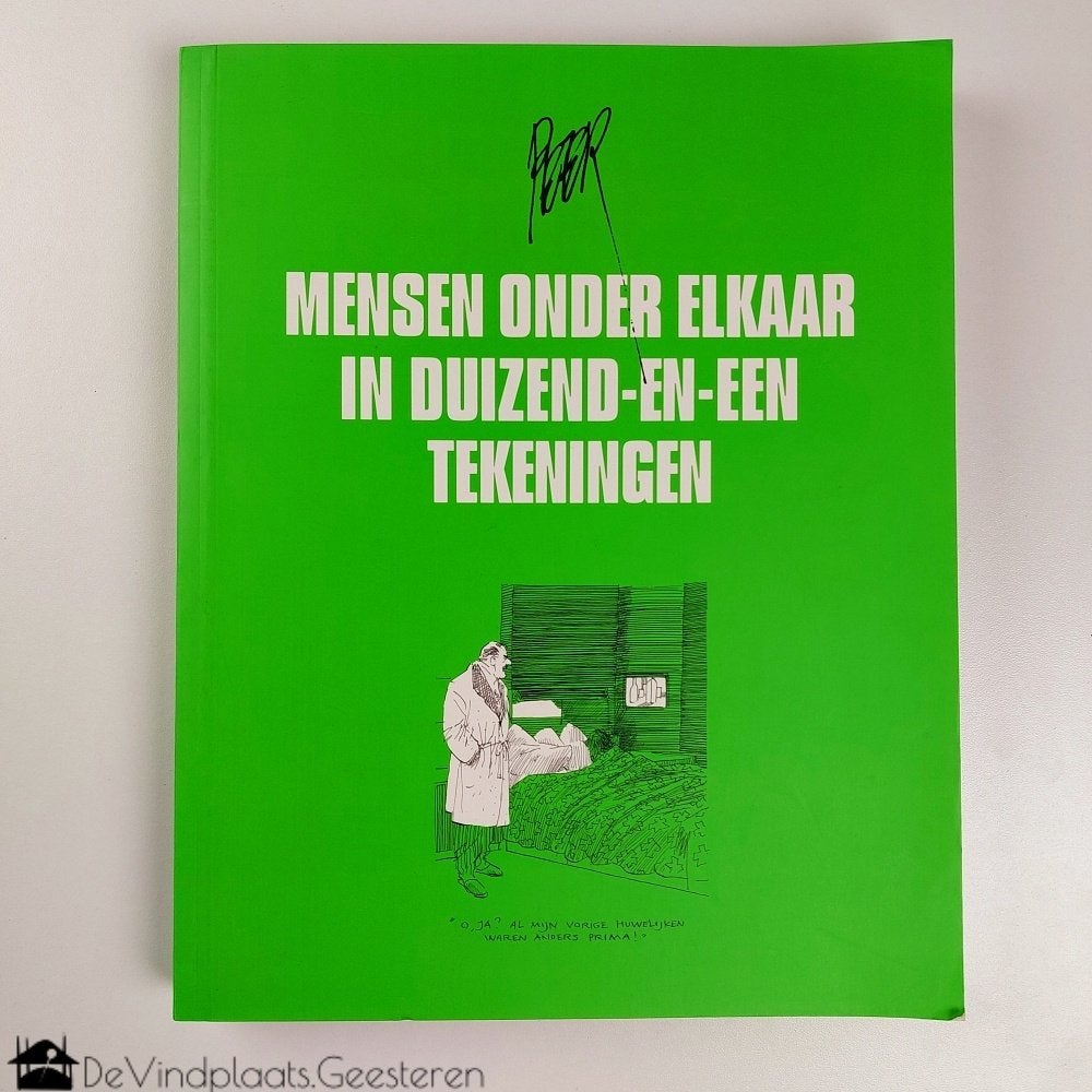 Peter van Straaten mensen onder elkaar in 1001 tekeningen, Boeken, Eén stripboek, Ophalen of Verzenden, Zo goed als nieuw, Peter van Straaten