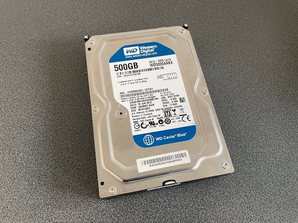 WD Blue 500GB HDD - Harde schijf, Computers en Software, Harde schijven, Intern, Ophalen of Verzenden, Desktop, 500GB