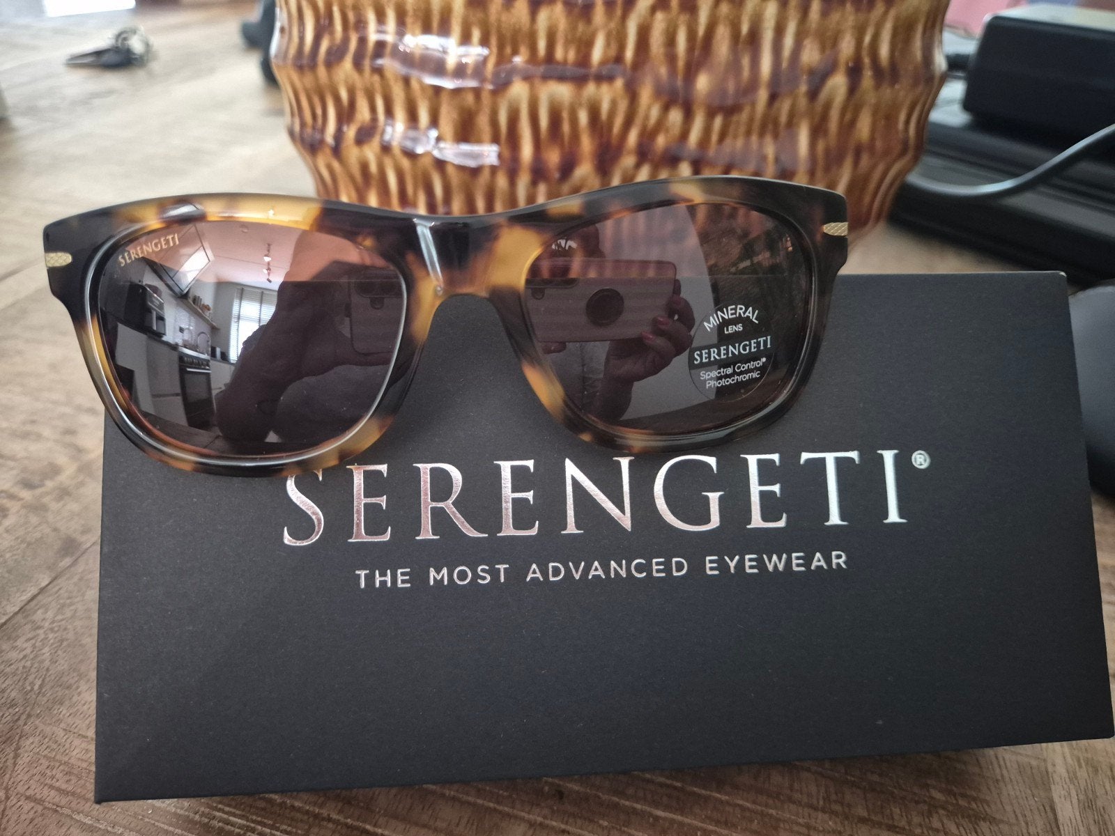 Serengeti zonnebril Chandler, Ophalen of Verzenden, Nieuw, Bruin, Overige merken