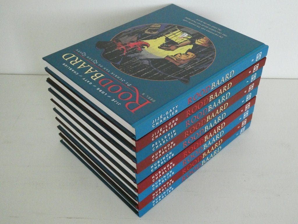 Roodbaard ~ Complete serie Integrale hardcovers 1 t/m 9, Complete serie of reeks, Ophalen of Verzenden, Zo goed als nieuw