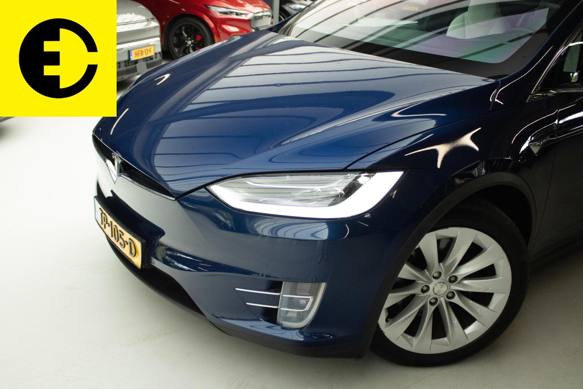 Tesla Model X 100D 6p. | FSD | Trekhaak | Wit leder | Incl.B, Model X, Gebruikt, 100 kWh, 2433 kg