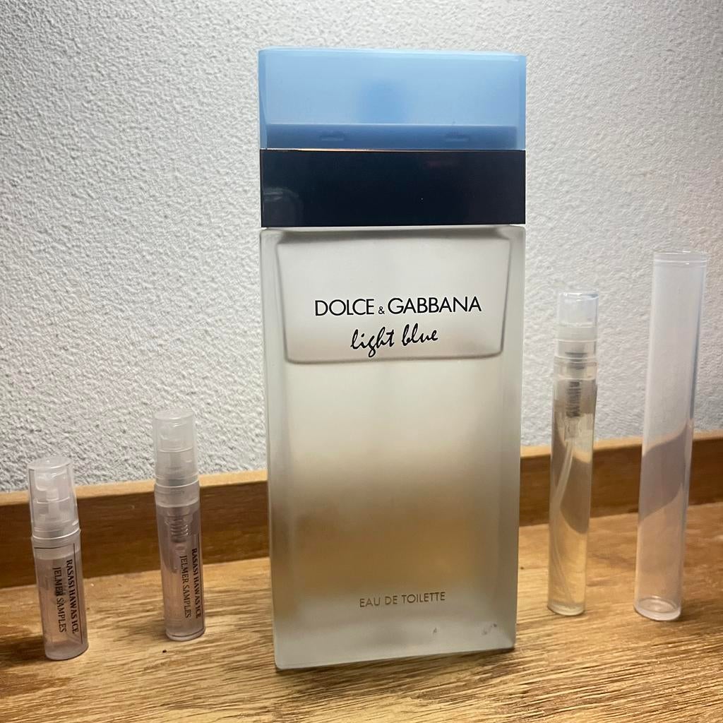 Dolce & Gabanna Light Blue samples | 1 tot 10ML, Ophalen of Verzenden, Zo goed als nieuw