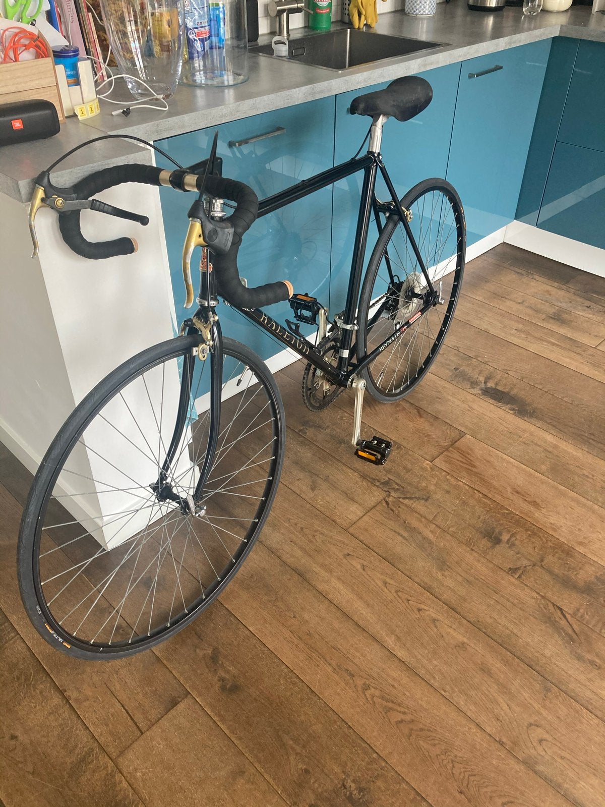 Vintage racefiets Reynolds 501 - Shimano Sugino GT, Fietsen en Brommers, 28 inch, Gebruikt, 53 tot 57 cm, Ophalen