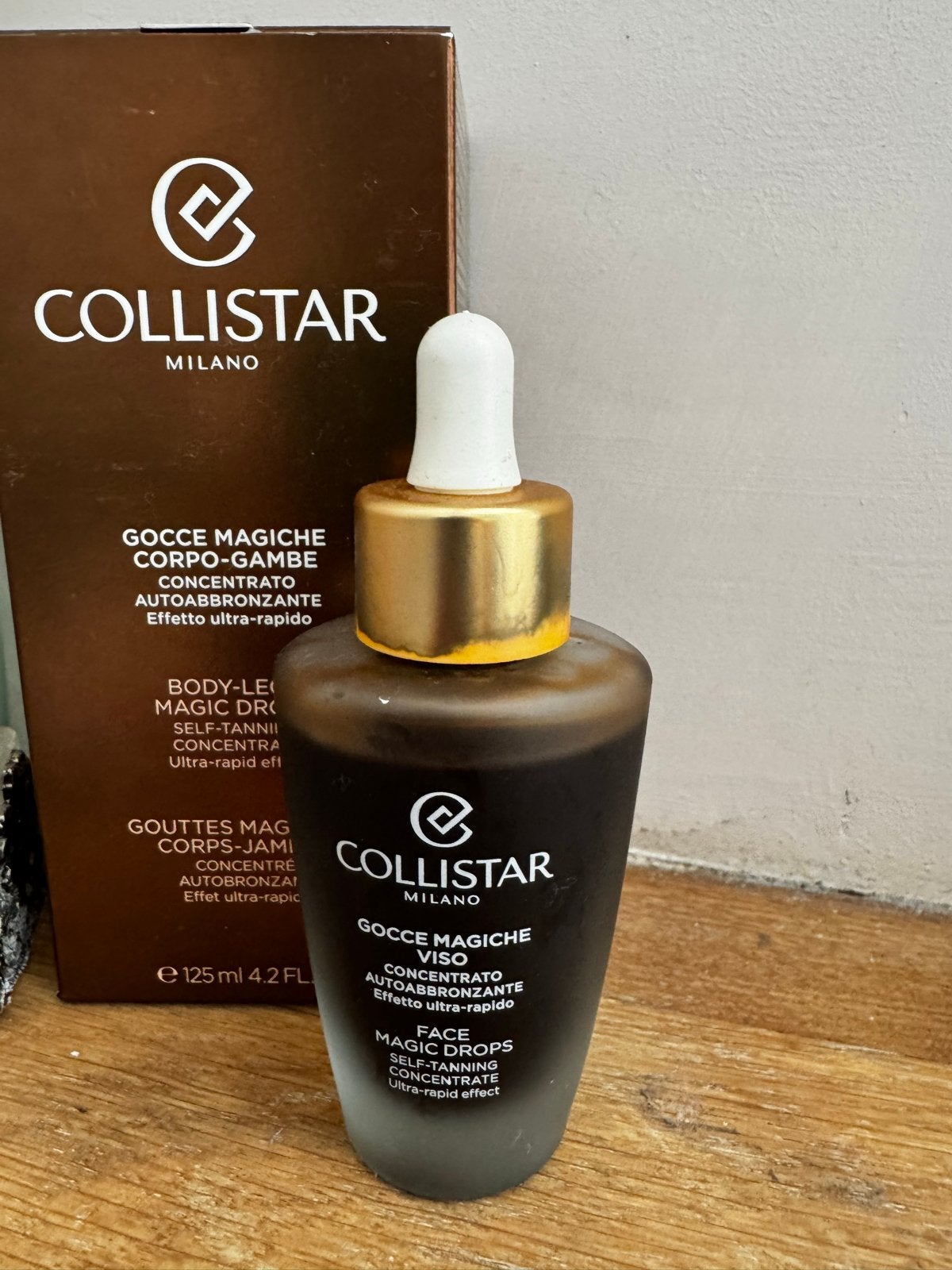Collistar Bronzing Drops: Face (50ml) & Body/Legs (125ml), Ophalen of Verzenden, Nieuw, Zonnebrand of After Sun