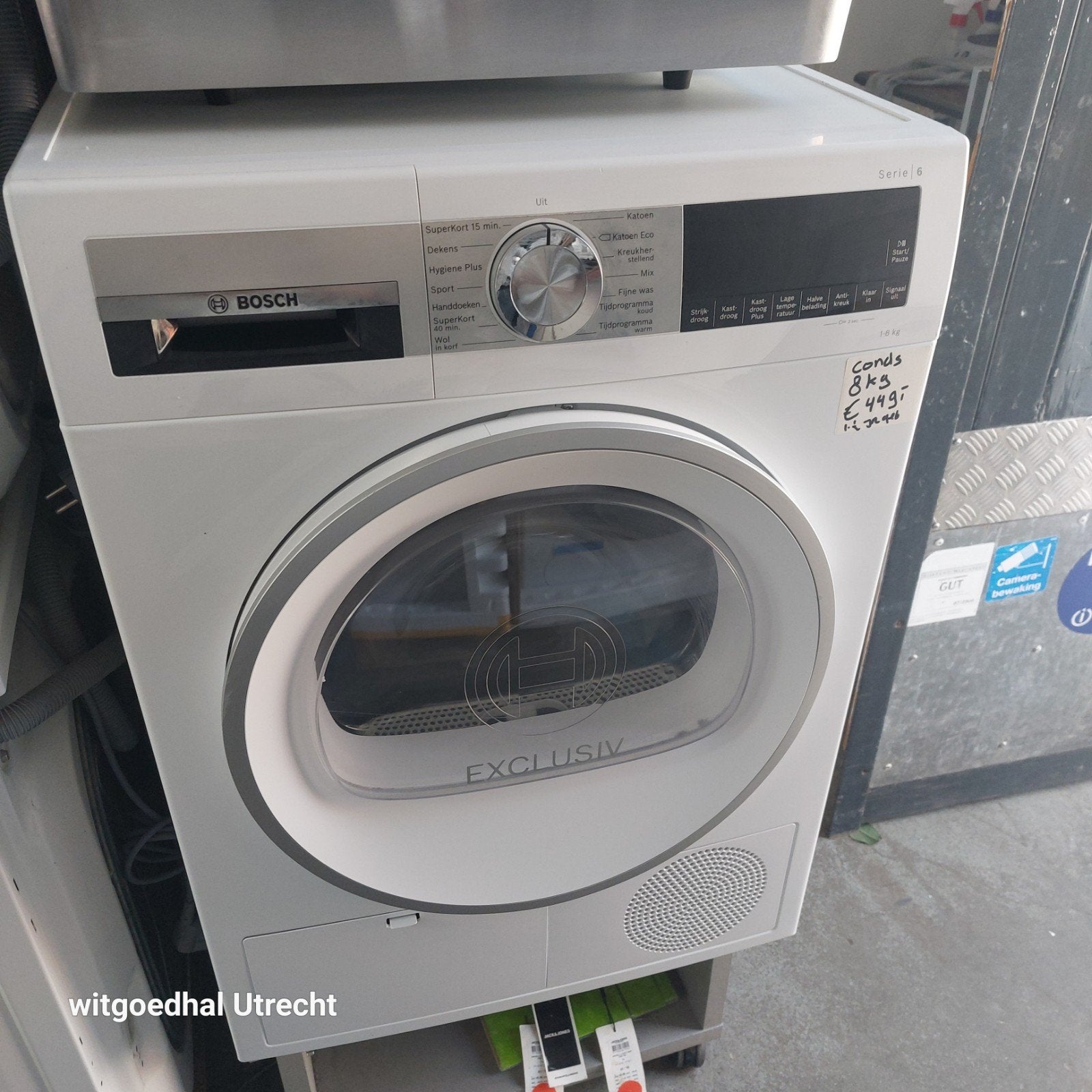 Bosch Serie 6 Condensdroger 8kg -, Ophalen of Verzenden, Zo goed als nieuw