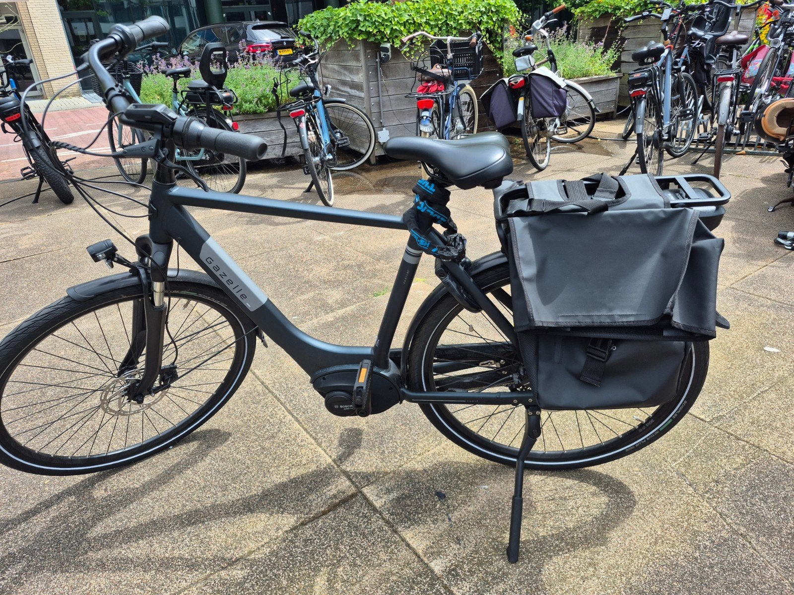 Gazelle Paris C7 elektrische fiets met Bosch motor, Ophalen, Nieuw, 50 km per accu of meer, Gazelle