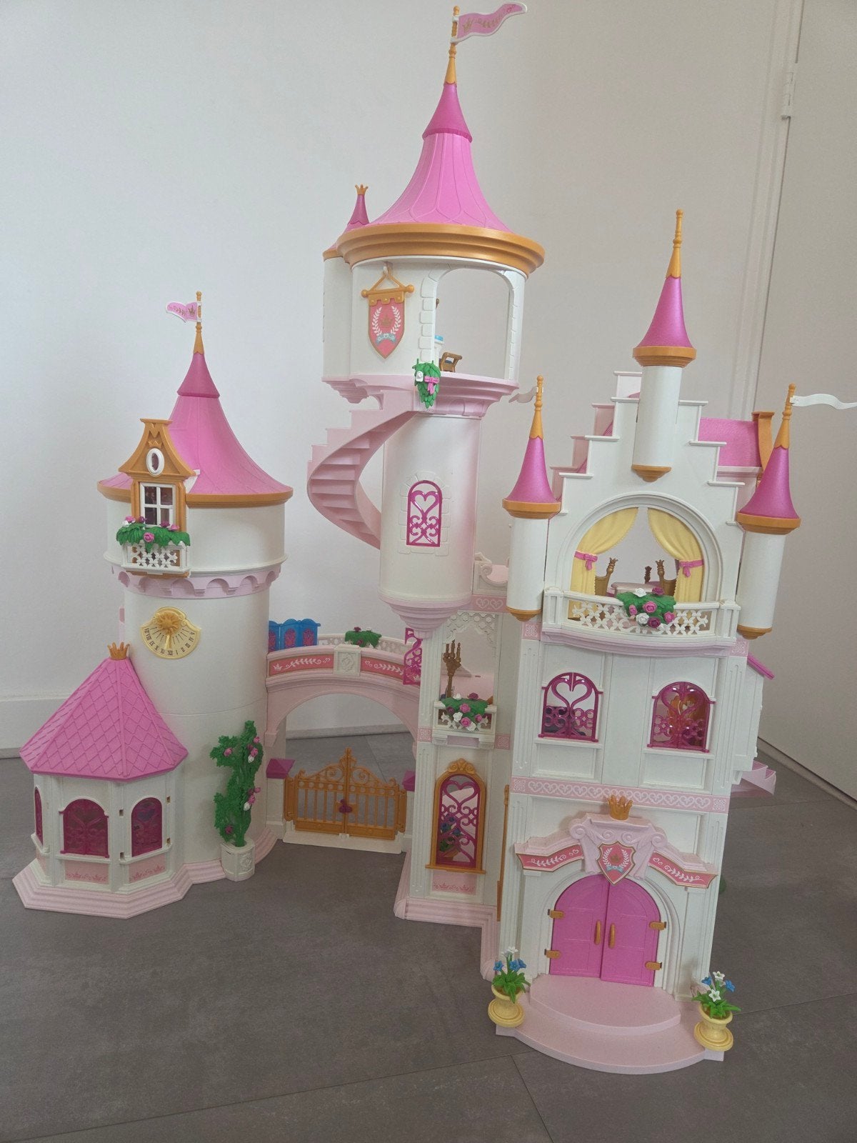 Playmobil Princess Kasteel met veel accessoires, Kinderen en Baby's, Speelgoed | Poppenhuizen, Ophalen, Zo goed als nieuw, Poppenhuis