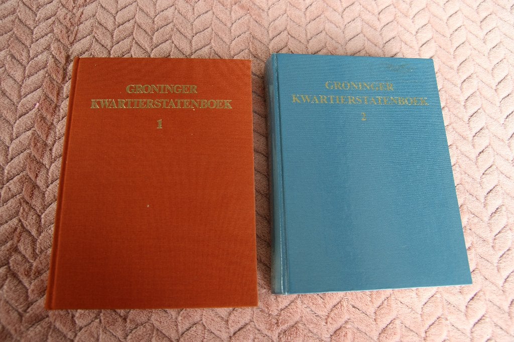 Groninger kwartierstatenboek 2 delen, Ophalen of Verzenden, Gelezen