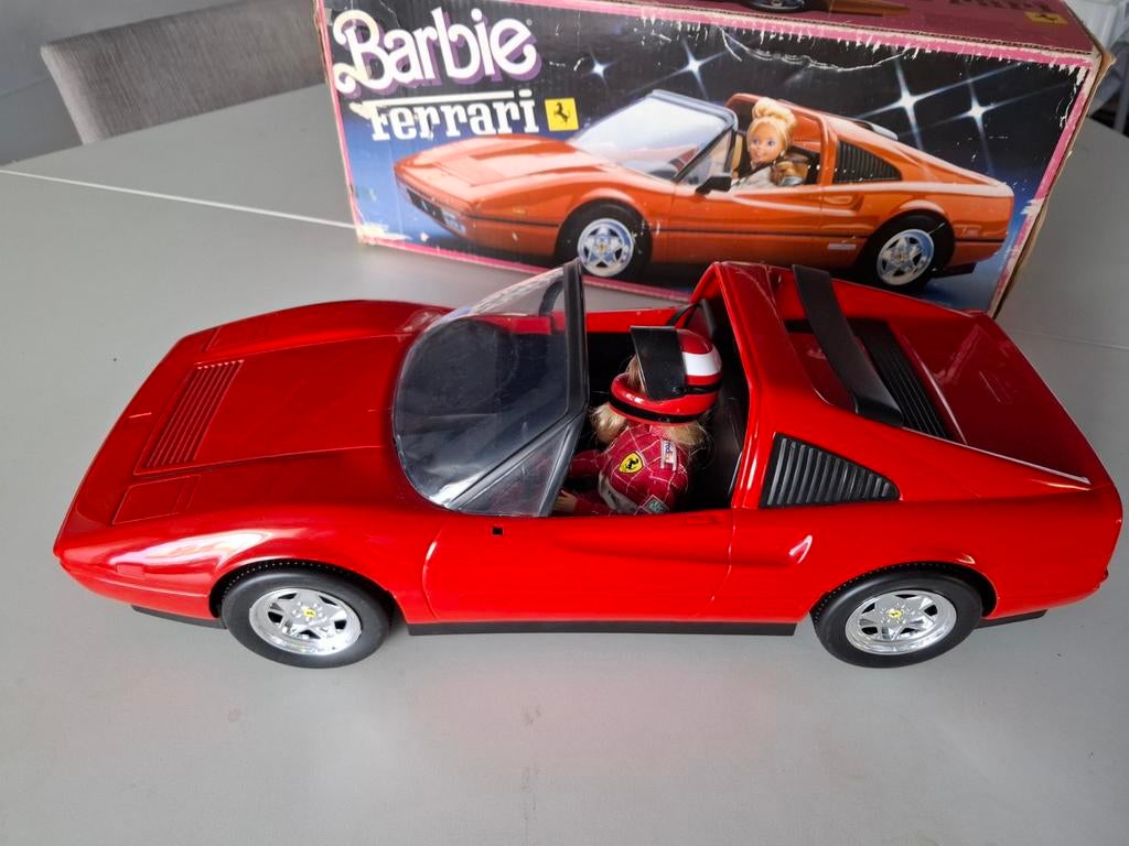 Barbie's Ferrari - Nieuw in doos - Collectors item, Ophalen of Verzenden, Nieuw