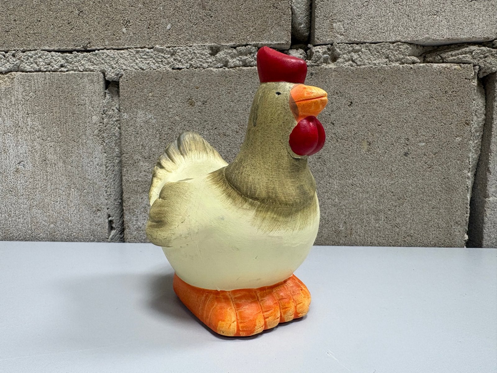 Leuke kip bloempot - decoratief en functioneel, Ophalen, Gebruikt, Meerkleurig, Landelijk