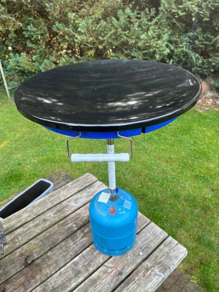 Cadac Skottelbraai voor het wokken rechtstreeks op gasfles, Tuin en Terras, Gasbarbecues, Ophalen of Verzenden, Zo goed als nieuw