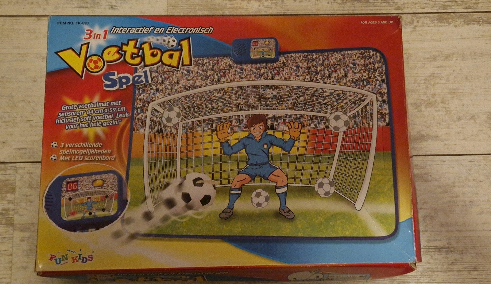 Voetbalspel (met geluid), Ophalen, Zo goed als nieuw, Jongen of Meisje