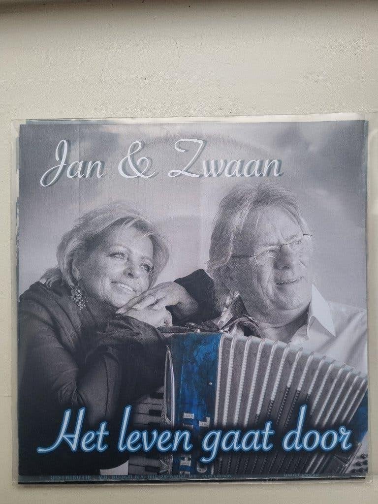 Jan en Zwaan, Ophalen of Verzenden, Zo goed als nieuw, 7 inch, Levenslied of Smartlap