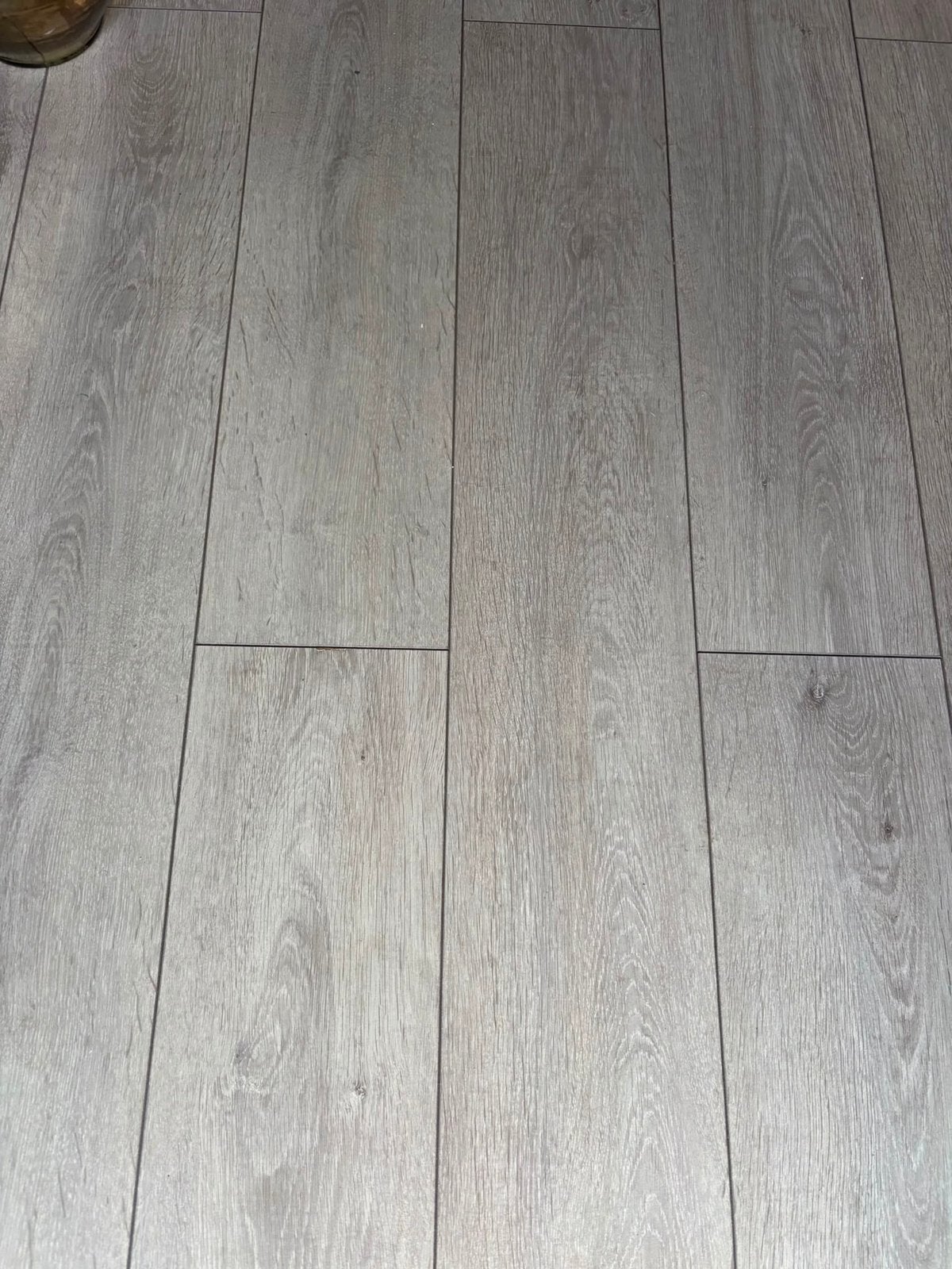 50 m² Laminaatvloer + ondervloer | Lichtgrijs eiken, Ophalen, Gebruikt, 10 m² of meer, 10 tot 30 cm