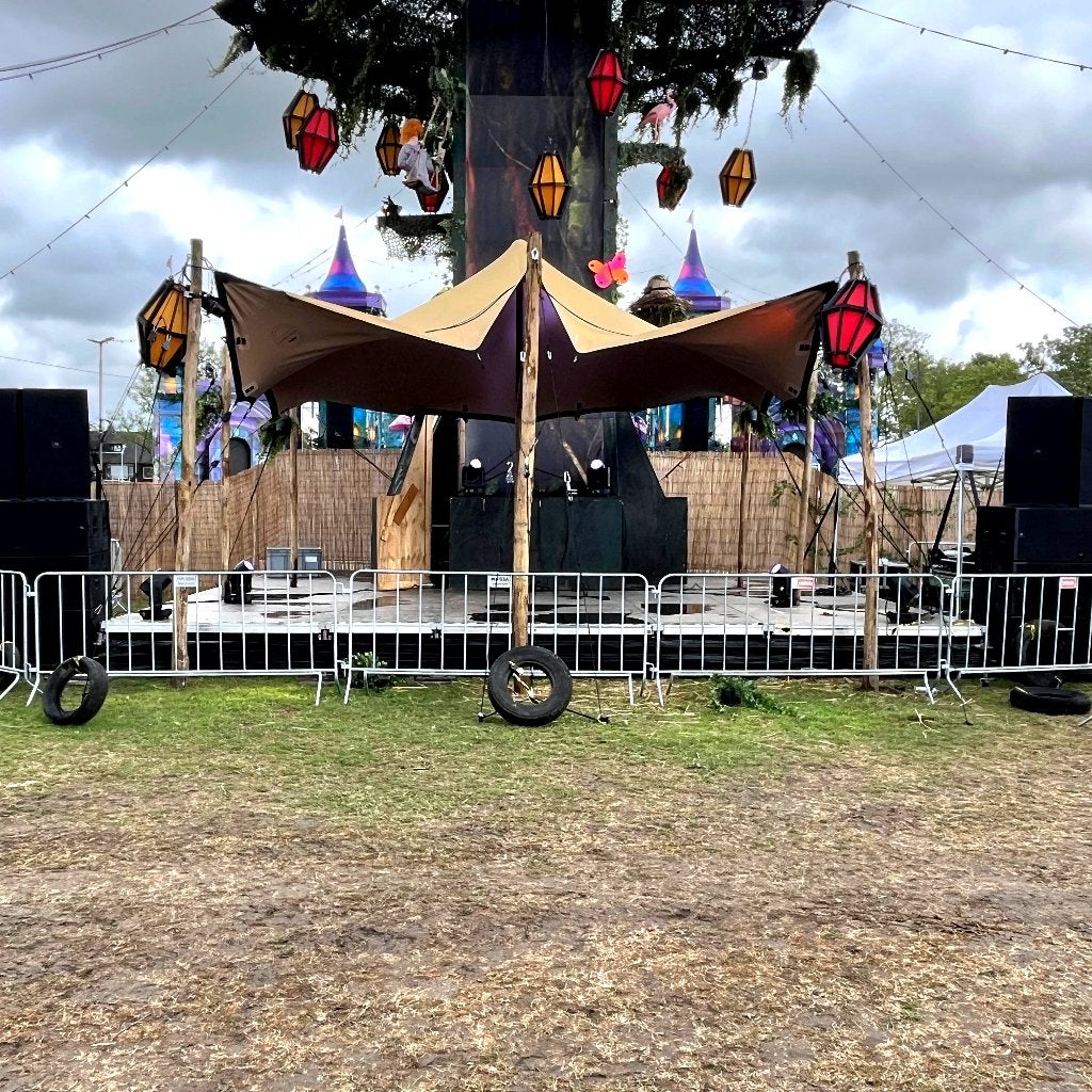 Stretchtent huren - diverse maten tenten te huur, Ophalen, Nieuw, Overige