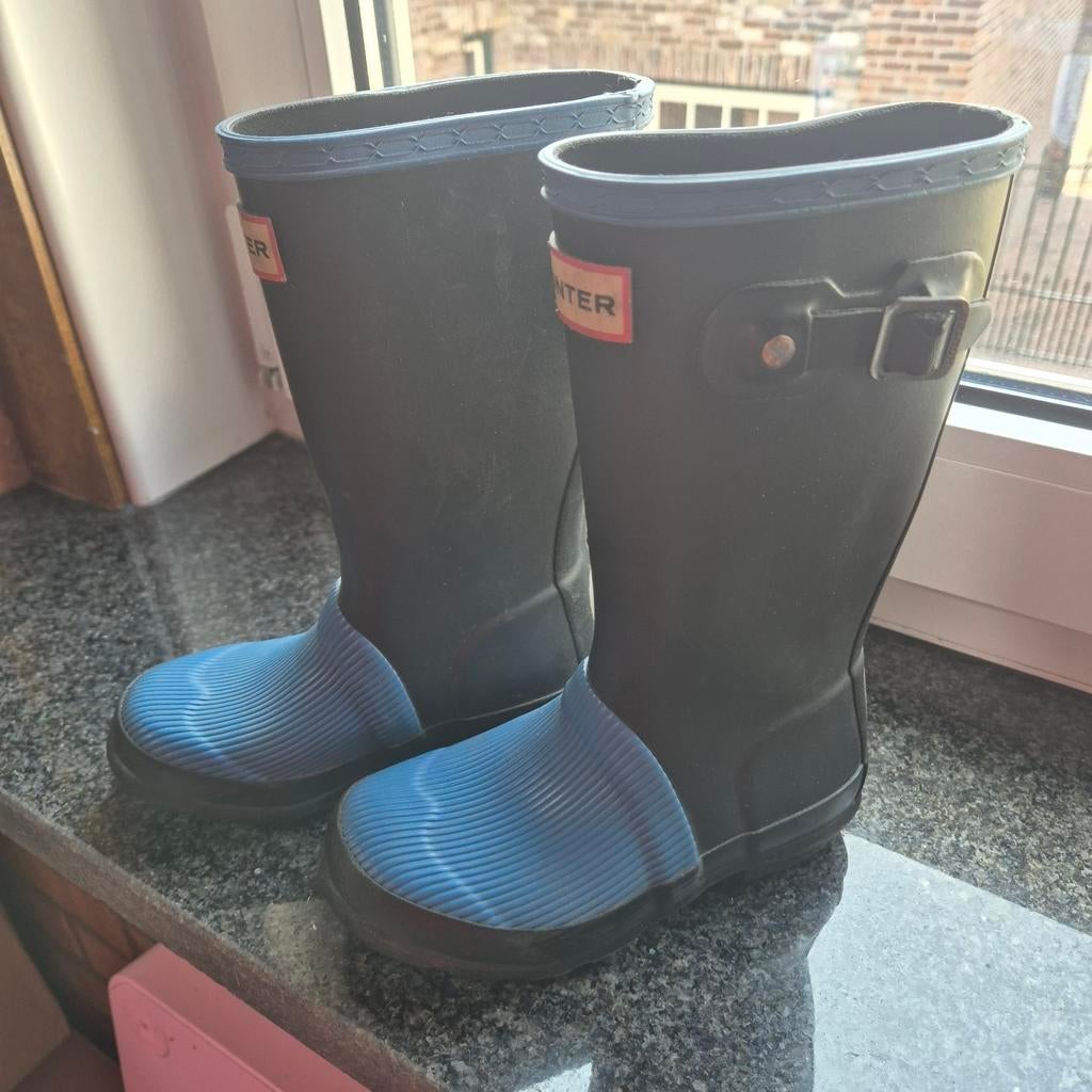 Hunter regenlaarzen -maat 28 perfect voor regenachtige dagen, Kleding | Dames, Schoenen, Zwart, Ophalen of Verzenden, Regenlaarzen