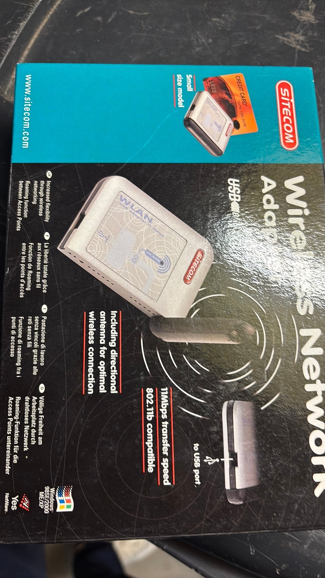 Sitecom Wireless Network USB Adapter 802.11b, Computers en Software, Routers en Modems, Gebruikt, Ophalen of Verzenden