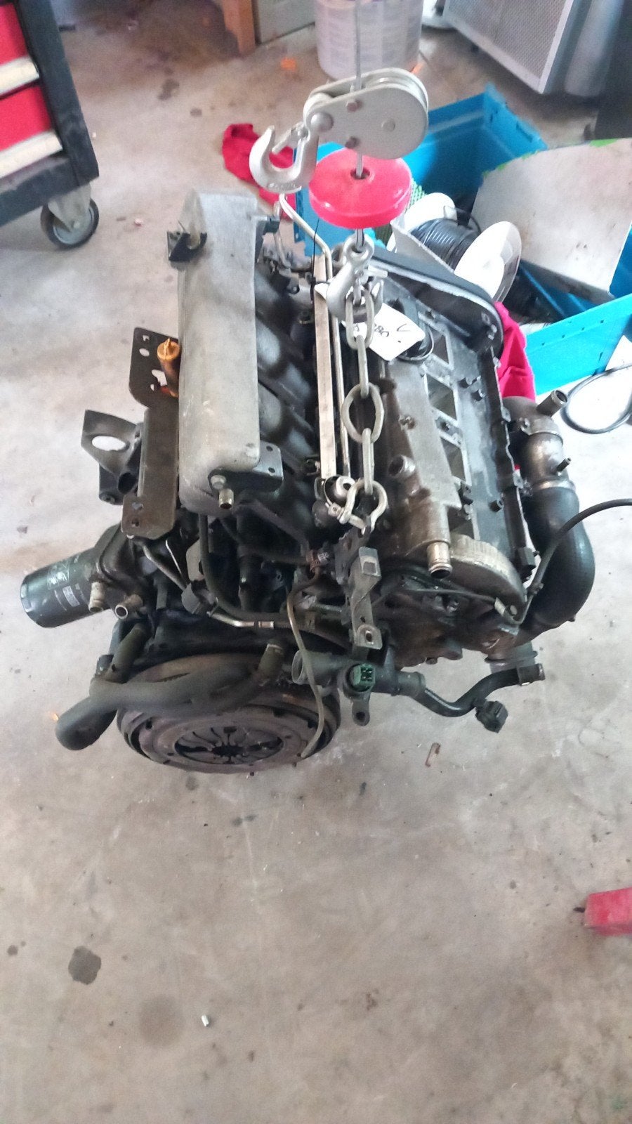 VW AGU 1.8 20V Turbo Motor - Golf 4, Ophalen of Verzenden, Gebruikt, Volkswagen