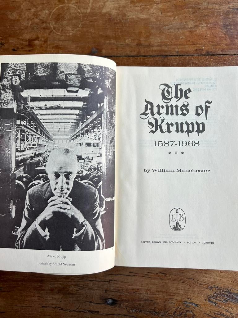 Naslagwerk historie Krupp wapen leverancies WO1 WO2 etc, Ophalen of Verzenden, Duitsland, Boek of Tijdschrift, Landmacht