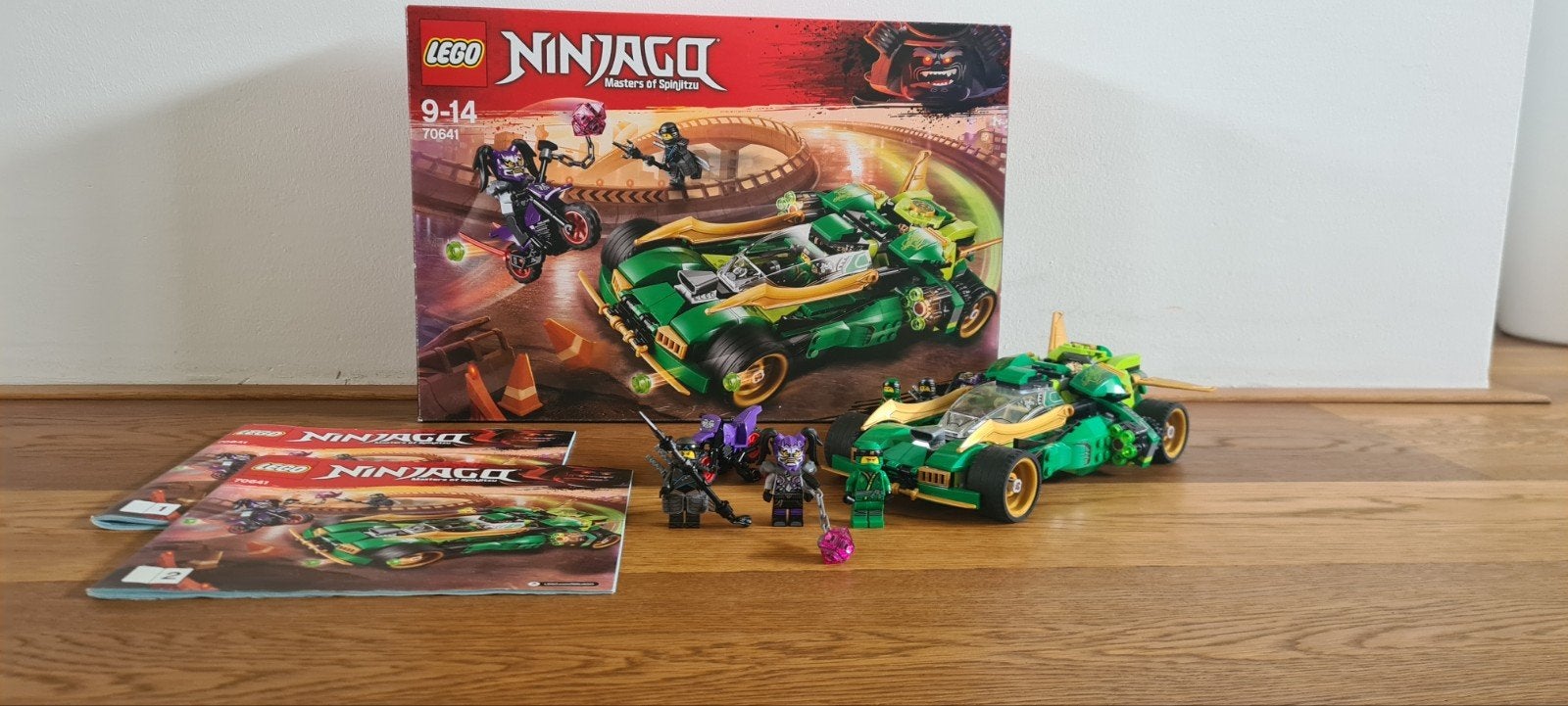 LEGO Ninjago 70641 Lloyd's Nightcrawler - Compleet met doos, Inclusief instructies, Lego, Ophalen of Verzenden, Zo goed als nieuw