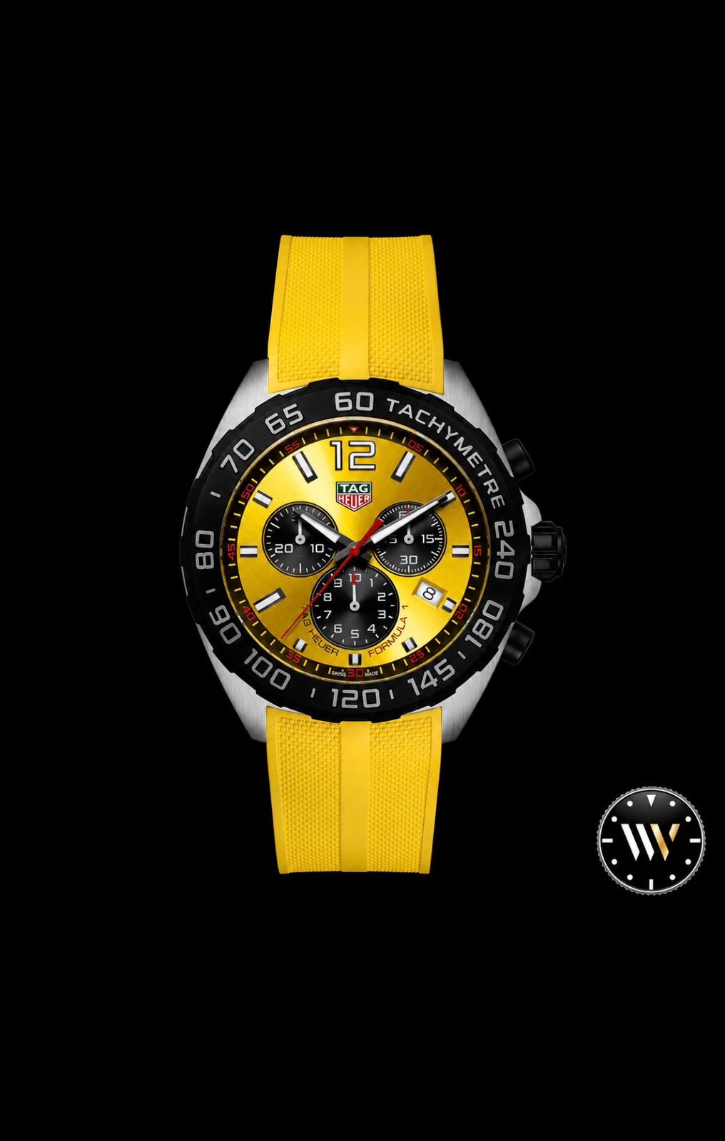 Tag Heuer Formula 1 Chrono CAZ101AM.FT8054 2023 Pre owned, Sieraden, Tassen en Uiterlijk, Ophalen, Kunststof, Polshorloge, Overige materialen