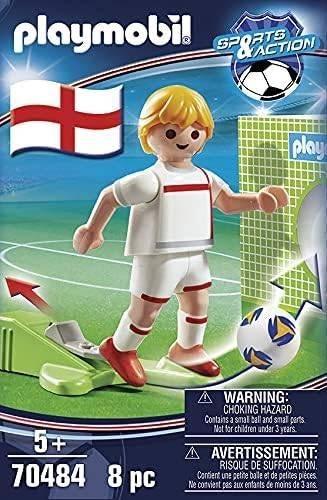 PLAYMOBIL 70484 Sports & Action Voetbalspeler Engeland, Geobra Brandstätter Stiftung & Co KG, Verzenden, Nieuw, Brandstätterstrasse 2