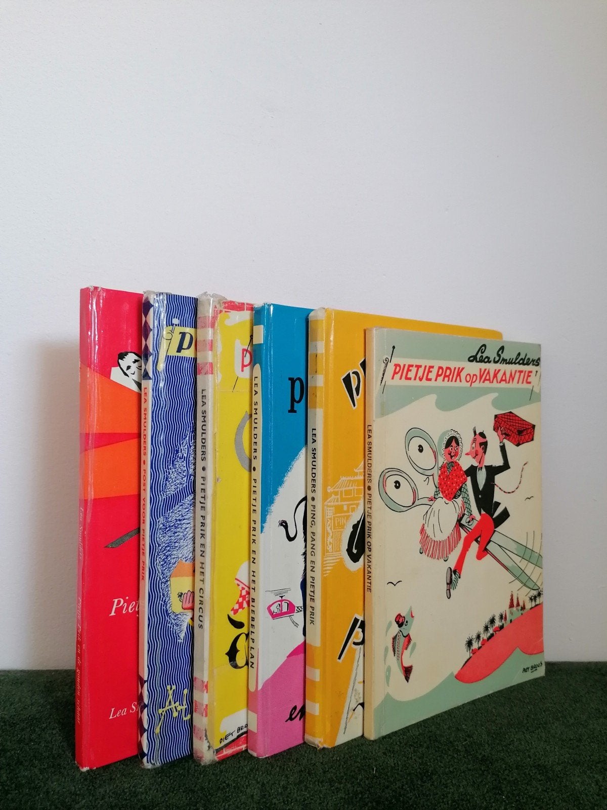 Pietje Prik - Lea Smulders, 6 titels, Gelezen, Fictie algemeen, Ophalen of Verzenden, Lea Smulders