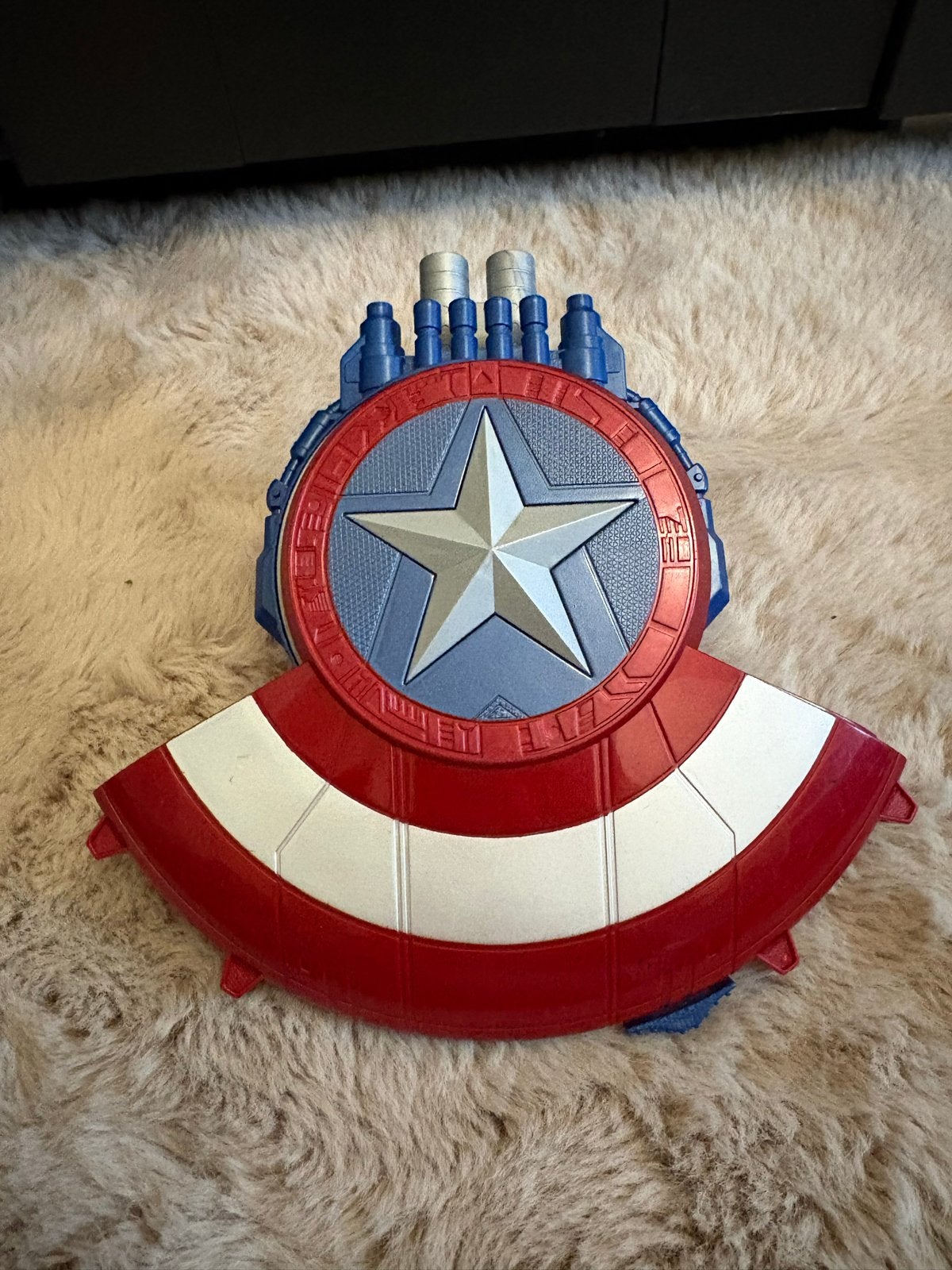 Captain America Blaster Reveal Shield - Civil War, Ophalen of Verzenden, Gebruikt