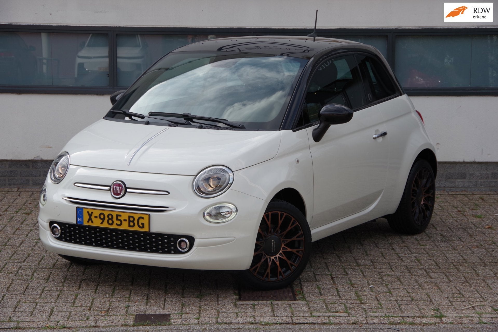 Fiat 500 1.2 Lounge 120TH Edition, Auto's, Voorwielaandrijving, Stof, Gebruikt, 4 cilinders