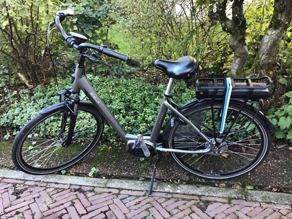 Stella Vienna elektrische fiets weinig KM/scherpe vraagprijs, Fietsen en Brommers, Zo goed als nieuw, 47 tot 51 cm, 30 tot 50 km per accu
