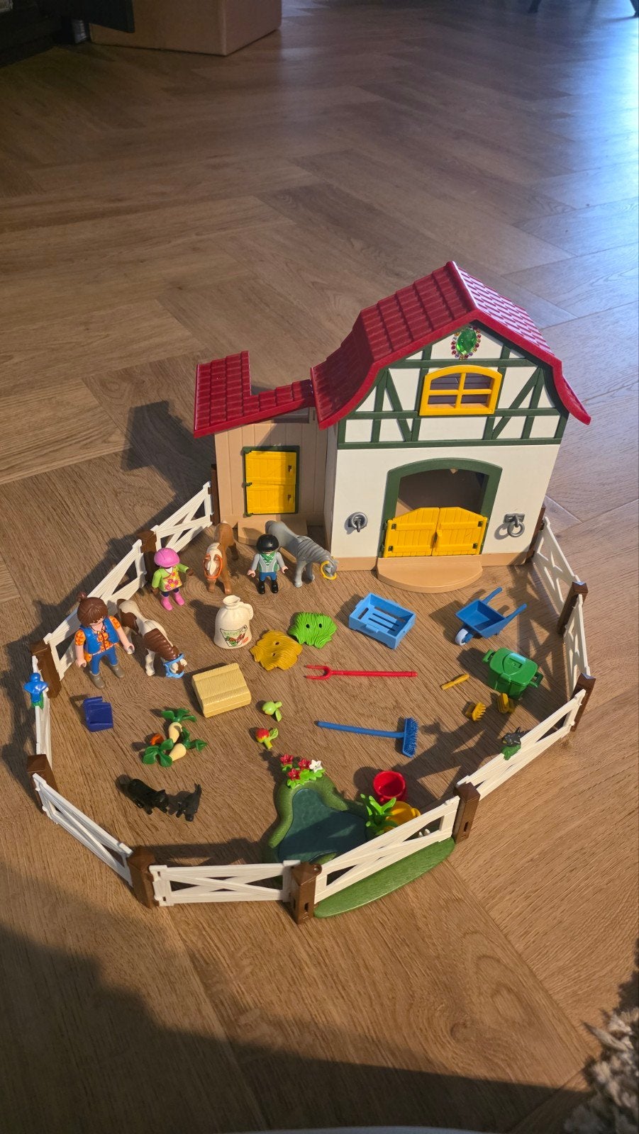 Grote collectie Playmobil: paarden, dieren en meer!, Ophalen of Verzenden, Gebruikt