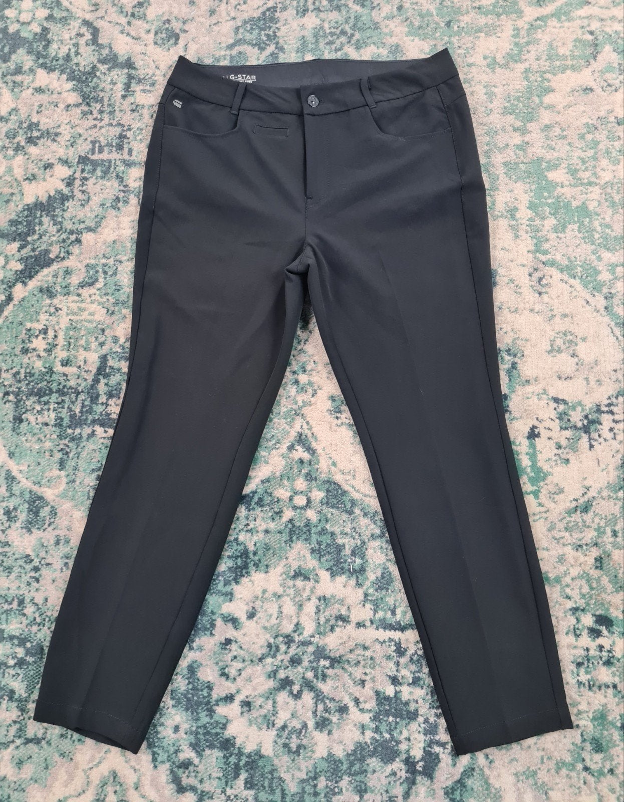 G-star raw mid skinny chino W28 L30 WMN Tulsi2830 Zwart, Zwart, Ophalen of Verzenden, Maat 36 (S), Lang
