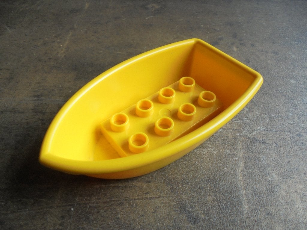 Lego Duplo Boat with 8 Studs (zie foto's), Ophalen of Verzenden, Gebruikt, Losse stenen, Duplo