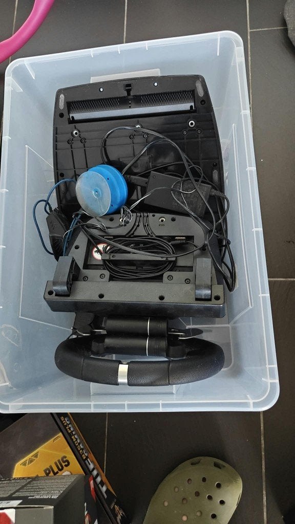 Logitech racestuur, Computers en Software, Ophalen, Gebruikt, Logitech