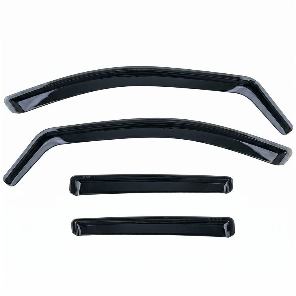 Zijwindscherm Mercedes ML W164 Zijwindschermen Zijwind Regen, Auto diversen, Tuning en Styling, Verzenden, Automotive Parts, A.parts@hotmail.nl