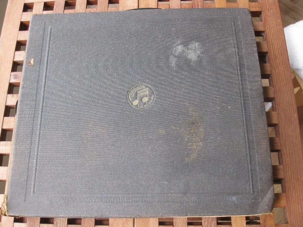 78 Toeren platen in bewaarmap. Klassiek., Ophalen of Verzenden, Voor 1960, Gebruikt, Overige formaten