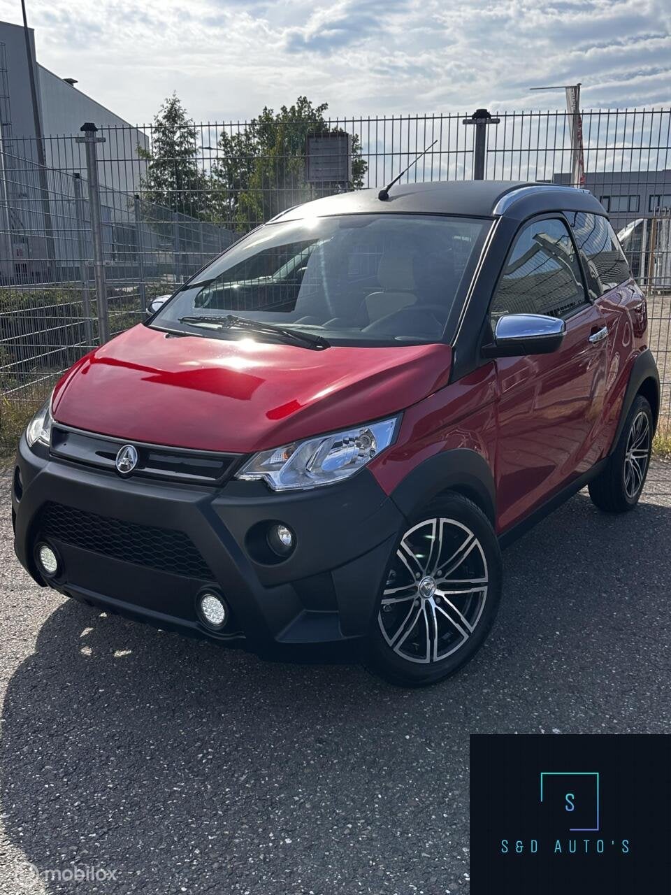 Aixam Coupe Premium Crossline / Prachtige voertuig..., Auto's, Aixam, 8 pk, Gebruikt, Bedrijf, Diesel