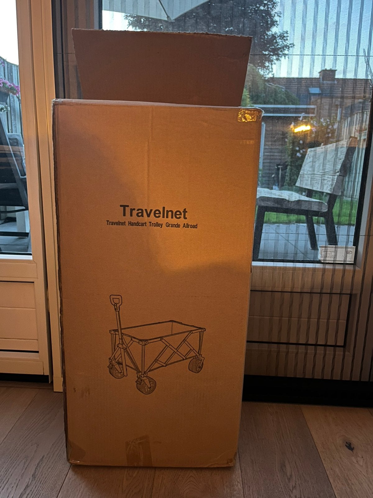 Travelnet bolderkar grande, Ophalen, Opvouwbaar, Nieuw