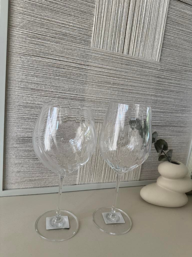 Wijnglazen Zara Home, Glas of Glazen, Ophalen of Verzenden, Overige stijlen, Glas