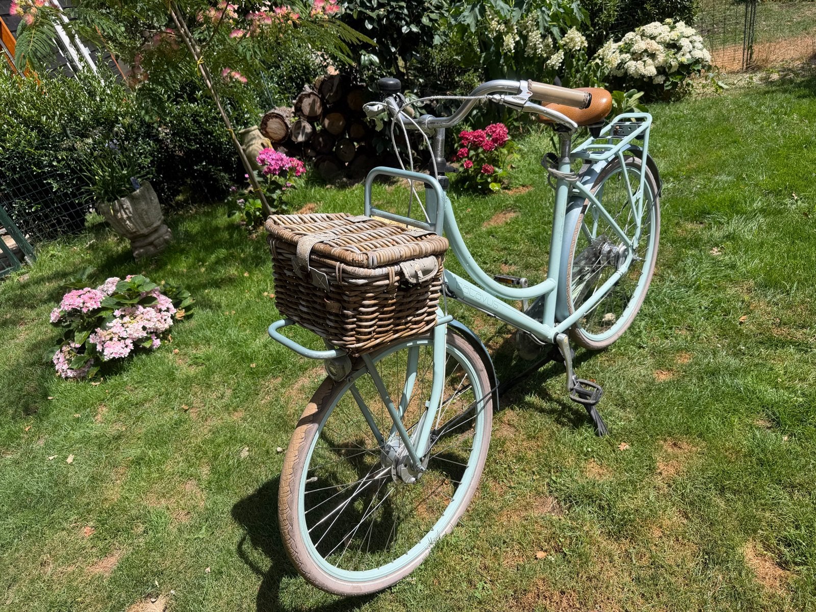 Batavus damesfiets met mandje, Fietsen en Brommers, Ophalen, Versnellingen, Batavus, Trommelrem