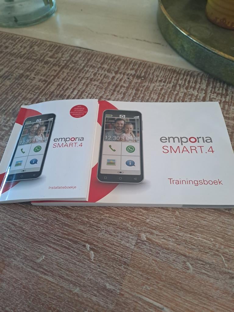 Emporia SMART.4 4G Zwart - Senioren Smartphone, Ophalen, Overige modellen, Zo goed als nieuw, Zonder simlock