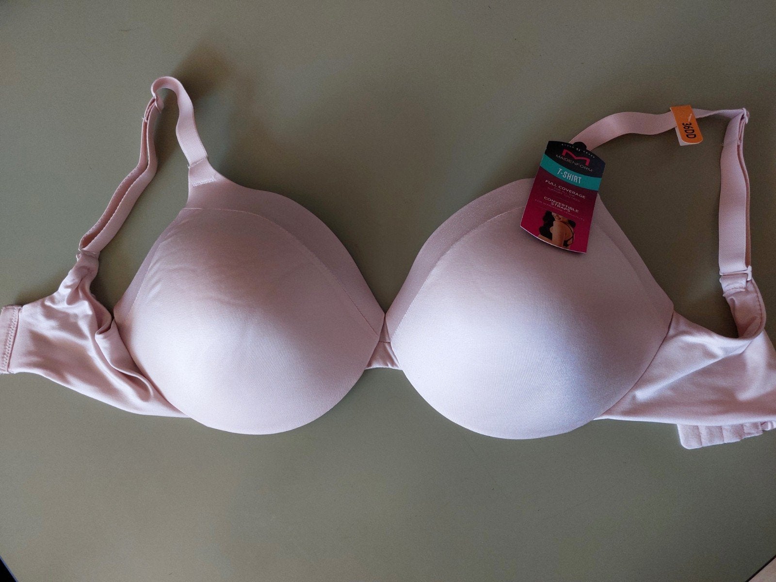 BH maidenform T-shirt roze met beugel 36DD/80E, Kleding | Dames, Ondergoed en Lingerie, Maidenform, Ophalen of Verzenden, Roze