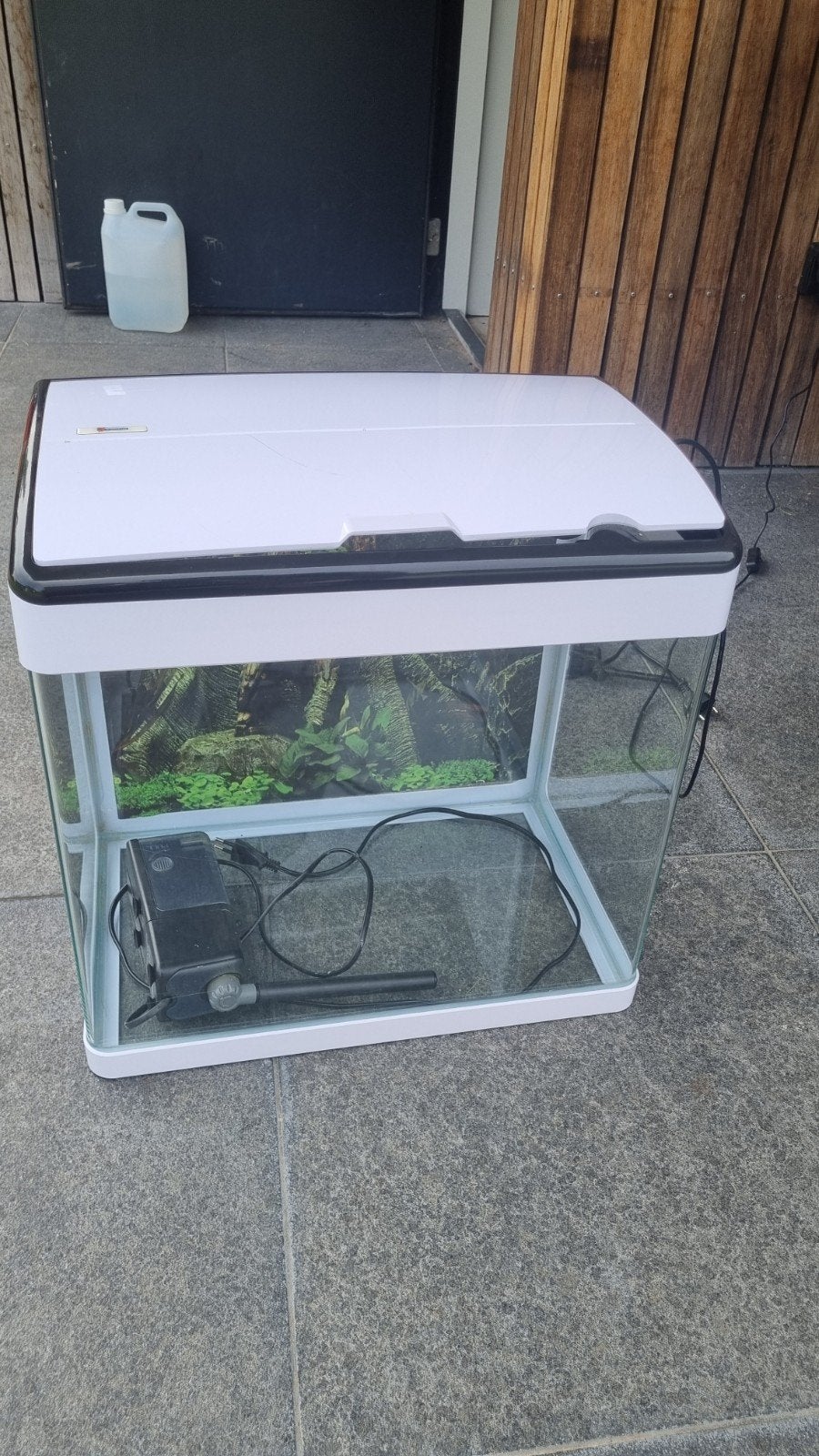 Aquarium Superfish 50 panorama., Ophalen, Zo goed als nieuw, Leeg aquarium, Superfish