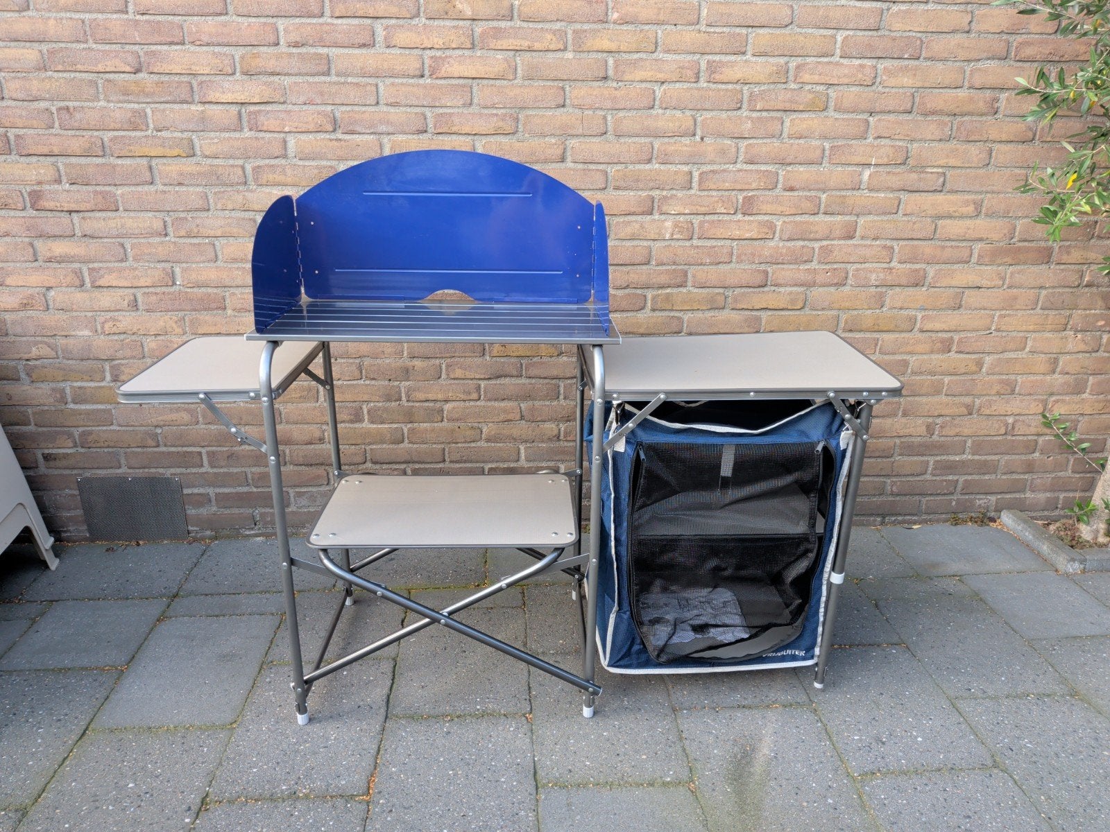 Camping kooktafel de luxe Monaco (Vrijbuiter), Caravans en Kamperen, Ophalen, Gebruikt, Campingkast