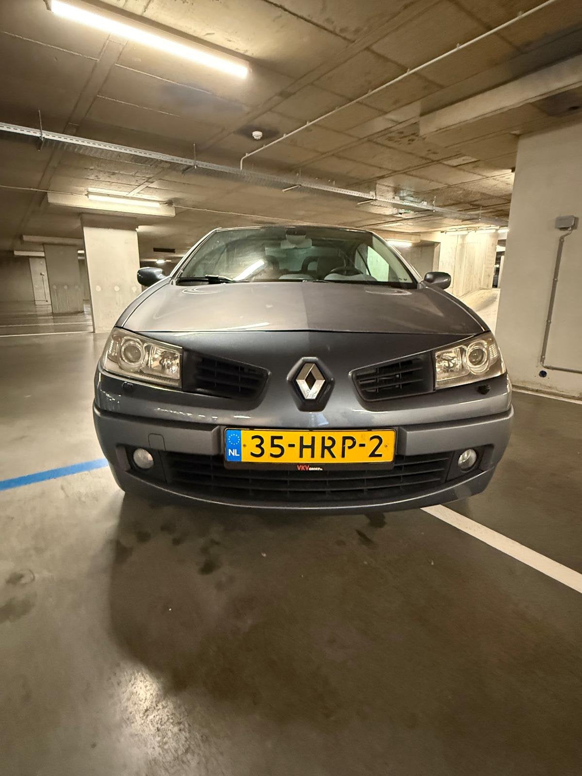 Renault Mégane 2.0 16V Cabrio E4 2009 Blauw, Auto's, Voorwielaandrijving, 1998 cc, 4 cilinders, Cabriolet