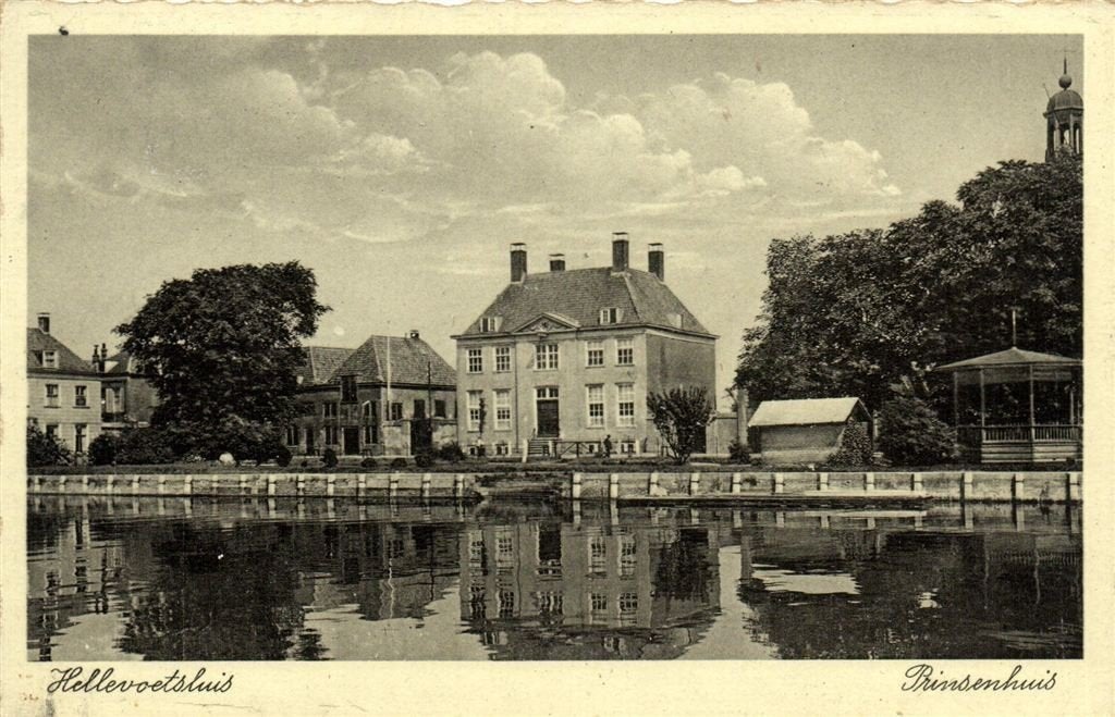 Hellevoetsluis - Prinsenhuis - 1943 gelopen, Verzamelen, Verzenden, 1940 tot 1960, Gelopen, Noord-Brabant